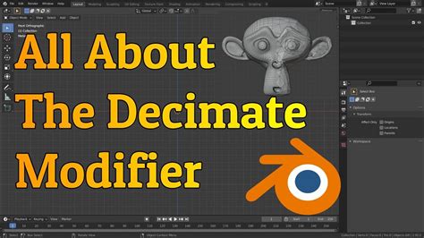 decimate blender|DecimateModifier (Modifier)